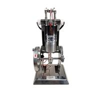 Kit di costruzione per modellini di motori a vapore, motore a combustione interna a benzina monocilindrico a quattro tempi, per esperimenti di fisica e scienze, educazione ed esposizione