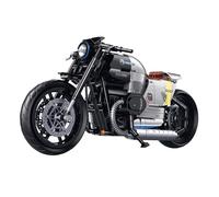 Kit di costruzione per moto BMW R18 Supermoto, 508 mattoncini di bloccaggio 1:8 tecnica da corsa modello moto MOC fuoristrada, kit creativo STEM regalo per adulti collezionisti bambini