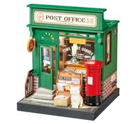 Kit di costruzione Robotime Century Post Office DS037 Legno 9,5 x 9,5 x 12 cm