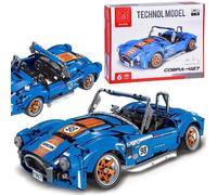 Kit di costruzione tecnico auto Cobra 427 - modello sportivo da 1816 pezzi