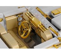 Kit di costruzione tecnico auto retrò 952 pezzi 1:16