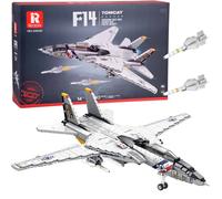 Kit di costruzione tecnico REOBRIX F-14 Tomcat - 1600 pezzi