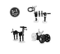 Kit di costruzione The OffBits ZebraBit - set di costruzioni creativo in metallo 3-in-1