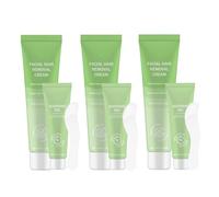 Kit di crema per la rimozione del viso e del corpo, per donne gentle per una pelle sensibile, rapida idratazione, 2 in 1, facile da usare per le braccia superiori del labbro (3 pezzi)