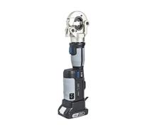 Kit di crimpatura idraulica elettrica - Efficiente pinza crimpatrice per terminali elettrici e fili 16-300 mm², in acciaio fuso