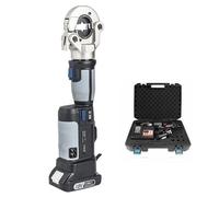Kit di crimpatura idraulica elettrica, pinza crimpatrice e taglierina professionale per terminali elettrici e fili (gamma 16-300 mm², acciaio fuso)