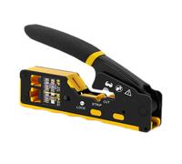 Kit di Crimpatura RJ45, Crimpatrice Passante Cat6 per Connettori Cat5 Cat5e5547