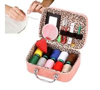 Kit Di Cucito - Kit Di Ago E Filo Da 20/15/8 Cm, Per Le Foglie A Mano, 22 Pezzi Fili Di Aghi A Con Custodia In Cuoio Per Abbigliamento Craft Repair Abbigliamento Tessuto Ricamo In Tessuto