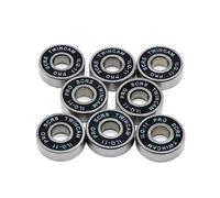 Kit di cuscinetti a sfere in miniatura 608RS 2RS ILQ-11 neri 8x22x7 mm con guarnizione ABEC-9 for skateboard e scooter.