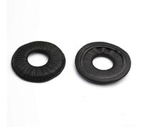 Kit di cuscinetti auricolari di ricambio per cuffie Sony MDR-V150, MDR-V100, MDR-ZX100, MDR-V300, MDR-ZX110AP, MDR-ZX300, MDR-ZX310, in finta pelle e schiuma (nero)