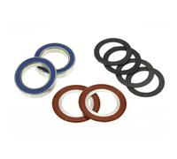 Enduro Bb86/92 Abec 3 Bottom Bracket Bearing Arancione,Nero Black