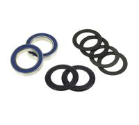 Enduro Bk54101 Bsa Shihollowtech Ii Abec 3 Bottom Bracket Bearing Nero Silver