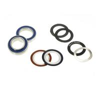 Enduro Bk-54104 Bsa Sram Abec 3 Bottom Bracket Bearing Nero Silver