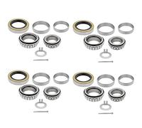 Kit di cuscinetti per asse rimorchio da 3500 libbre L44649/10, L68149/11 per mandrino n. 84, guarnizione da 1,719", 10-19