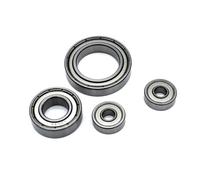 Kit di cuscinetti per bicicletta Black Bearing Shimano E5000 Argenté