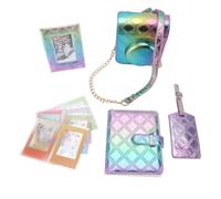 Kit di Custodia per Fotocamera Istantanea per Mini12, Custodia Protettiva per Fotocamera Istantanea, Borsa in Pelle PU con Album Fotografico, Cornice Fotografica, Shell di (Viola