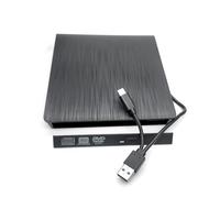 Kit di custodia per unità ottica esterna 2 in 1 USB 3.0 e tipo C, per computer portatili HP, Dell, Lenovo, Acer, Asus, Sony, vassoio sottile da 12,7 mm SATA CD/DVD/BD, lettore Blu-ray e