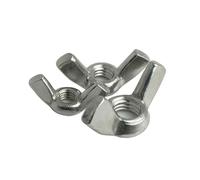 Kit di dadi a farfalla, La mano dell'acciaio inossidabile 304 stringe i dadi ad alette DIN315 ISO 965 dimensioni M3-M12(M12 5pcs)