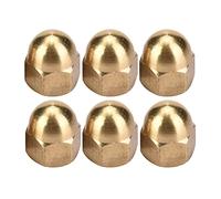 Kit di Dadi Ciechi in Ottone Tappo a Testa Tonda Dadi Ciechi in Ottone Tappo a Testa Set di Dadi Esagonali Set di Dadi Esagonali per Macchinari Mobili Veicoli Elementi di Fissaggio (M6 (20 pezzi))