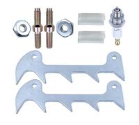 Kit di Dadi e prigionieri for Barra di Protezione for paraurti for Cani da abbattimento for Motosega 026 036 MS260 MS360, Pezzi di Ricambio a Benzina