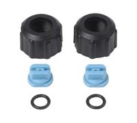Kit di dadi per ugelli per Karcher 8/1 10/1 100 200 Parti di ricambio per pulitore per tappeti 4.130-001.0 Set di accessori per la pulizia della tappezzeria per lavatrici professionali