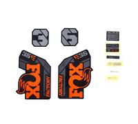 Kit di decalcomanie Fox 2021, 36, F-S, E-Bike+, Logo, Fork Arancione