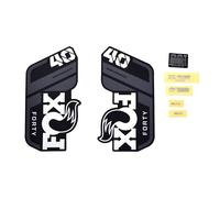 Kit di decalcomanie Fox 2021, 40, P-S, Logo, Fork Grigio