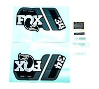 Kit di decalcomanie Fox 2022, 34, P-S, Logo, Fork Grigio