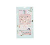 Kit di decorazione Bullet Journal - Draeger Paris - Benessere - Adesivi - Note adesive - Stencil