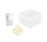 Kit Di Decorazione Della Torta | Money Cake Out Kit | Strumenti Di Kit Di Decorazione Per Torta | Include 1 Box Sicuro Per Il Contatto Alimentare - 1 Pezzi Topper Per Torta D'oro, Tasche Da 20