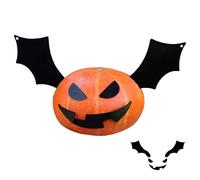 Kit Di Decorazione Di Zucca, Schiuma Halloween Pumpkins Decorazioni Adesivi, Preparano Kit Artigianali Di Zucche Divertenti, Riutilizzabili Ed Eco-compatibili, Un Design In Metallo Durante La Configur