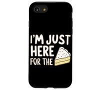 Kit di decorazione per torte con scritta "I'm Just Here For The Cake Frosting" Custodia per iPhone SE (2020) / 7/8