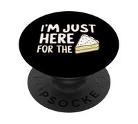 Kit di decorazione per torte con scritta "I'm Just Here For The Cake Frosting" PopSockets PopGrip Adesivo