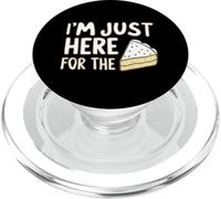 Kit di decorazione per torte con scritta "I'm Just Here For The Cake Frosting" PopSockets PopGrip per MagSafe