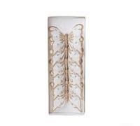 Kit di decorazioni natalizie per albero e tavolo, 6 pezzi, per aggiungere eleganza e gioia alla casa delle vacanze e agli allestimenti festivi (colore oro)