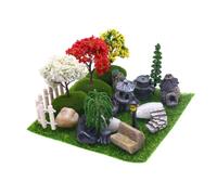 Kit Di Decorazioni Per Cortile Di Casa Delle Bambole, Miniature Realistiche, Set