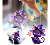 Kit di decorazioni per feste di Halloween Gli ornamenti di Halloween accattivanti portano un'atmosfera misteriosa nella tua casa1 (C, 8x8x1cm)