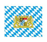 Kit di decorazioni per Oktoberfest, bandiere bavaresi, bandiera bavarese e bandiera bianca B check tovaglia tedesca