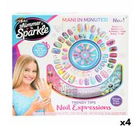 Kit di Design per Unghie Cra-Z-Art [4 Unità]