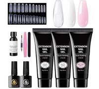 Kit di design per unghie set-elastico estensione gel, assistenza versatile di design | di estensione professionale per ragazze donne, strato di stile di lunga durata per lo studio fai-da-te.