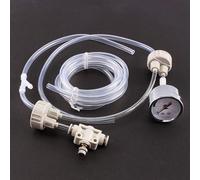 Kit di di generazione di CO2 fai -da -te, kit di di impianti dell'acquario di CO2, kit di bottiglia di misurazione della valvola del tubo CO2 per muschio di acquario