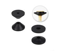 Kit di dieci pezzi in gomma antiscivolo per fissare i sedili wobbly Wobbly progettato per un facile utilizzo su qualsiasi cerniera (M8 (per 8 mm))