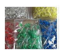 Kit di diodi LED da 500 pezzi/lotto 5MM Colore misto Rosso Verde Giallo Blu Bianco 5 valori * 100 PZ AMNzOgOdL