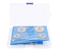 Kit di dischi da taglio da 45 pezzi Set di seghe circolari Set di accessori per utensili di rotazione di livello industriale per taglio, molatura, rifilatura, compatibile con la