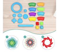 Kit di disegno artistico a spirale, regalo per la prima infanzia, strumento