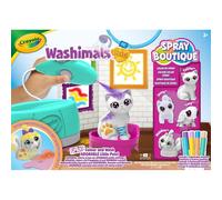Kit di disegno Crayola Washimals per bambini con 4 figure e 8 pennarelli