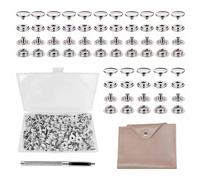 Kit Di Dispositivo Di Fissaggio Marino - Kit Di Fissaggio A Scatto Di Tela | Strumento Per Pressione A Vite In Tela Barca Con Prigionieri Di Acciaio Inossidabile Resistente Alle Intemperie Per Campegg