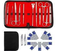 Kit Di Dissezione Da 22 Pezzi Laboratorio Di Biologia, Lame Da Bisturi In Acciaio Inossidabile Kit Avanzato Di Dissezione, Per Studenti Di Medicina E Laboratorio Di Biologia Veterinaria Set Di Dissezi