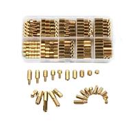 Kit Di Distanziatori For Pilastri In Ottone M3, 300 Pezzi, Distanziali For Colonne Esagonali, Viti Filettate, Dadi Di Fissaggio