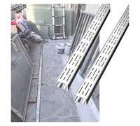 Kit Di Drenaggio For Canale Sottile For Esterni For Patio, Vialetto In Cemento, Griglia For Trincea In Acciaio Inossidabile Da 2", 3", 4", 6" E 8" Larghezza(7x5cm(2.8x2.0in))